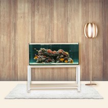 어항받침대 튼튼한 축양장 2단 500 x 400 x 750, 블랙