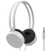 마카롱 컬러 3.5mm 잭 유선 헤드폰 HD 사운드 오버 이어 헤드셋 베이스 HiFi 음악 PC MP3 전화 tv용 스테레오 이어폰, [01] 01 white