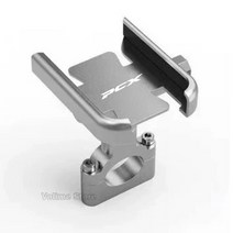 베네트1252021 새로운 혼다 PCX150 PCX 125 150 오토바이 액세서리 CNC 핸들 바 휴대 전화 홀더 GPS 스탠드, 03 Handlebar Silver