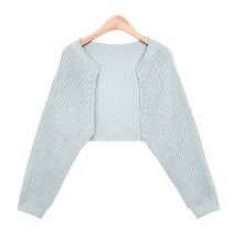 스콰즈 스콰즈 가디건 SBLT049 5COLOR 여자 볼레로 크롭 오픈가디건