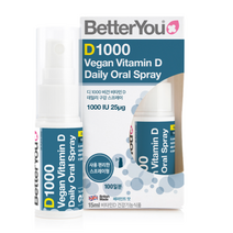 베러유 D1000 비건 비타민D 데일리 구강스프레이, 15ml, 2개