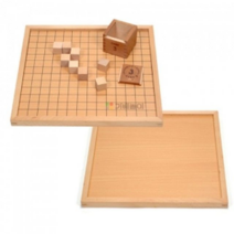 오너클랜 원목 가베놀이판(격자판)2.5cm/가베보조교구, 본품, 단일