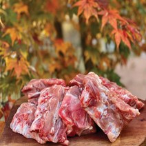 미트매니아 국내산 암돼지 한돈 생 냉장 등뼈 감자탕 캠핑 돼지고기 3kg