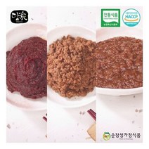 담가/순창성가정식품 전통 장류 3종세트 고추장 된장 쌈장