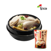 참프레-전통 삼계탕800gx4봉/즉석냉동/전통방식그대로, 800g, 4개
