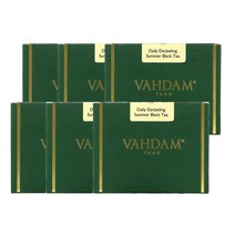 바담티 데일리 다즐링 써머 홍차 100g Vahdam Teas Daily Darjeeling Summer Black Tea, 6팩