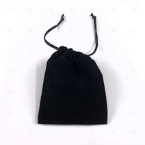 스웨이드 선물 포장 주머니 벨벳 융 파우치 13 X 18cm