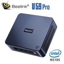 미니 pc 컴퓨터 Beelink-U59 PRO 윈도우즈 11 미니 PC 인텔 세대 N5105 8GB 500GB M.2 SATA SSD 2.9Ghz BT, 해외공급사, AU, 06 16GB 2TB_02 AU