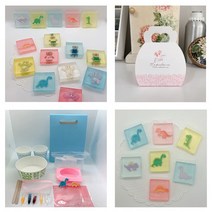 손씻기가 즐거워지는 공룡친구들 토이비누 만들기 키트 (1인용) / 학교 단체 체험 키트 / 집콕놀이/ 만들기세트/어린이집체험세트