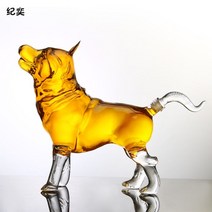 담금주유리병 십이지신 12간지 담금주 술병 과실주병 위스키병, 개