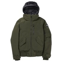 Burton 여성용 표준 Saxton 봄버 재킷 트루 블랙 미디엄