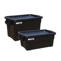 [러버메이드] 브루트 토트박스 블랙 (53L/14G) (75L/20G) 9S3000 9S3100 2116215 2137749, 75L, 1개