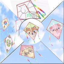 만들기자랑 연만들기/캐릭터/방패연/만들기재료/가오리연 만들기, 캐릭터연, 여우