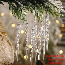 Navidad 2022 크리스마스 트리 펜던트 장식품 새해 2023 캔디 가방 장식 홈 나탈 노엘 선물, [16] blue crutch-6pcs