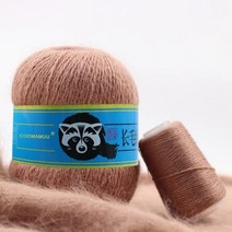 뜨개 실 질 털실 50 + 20 g몫 100 털이 스웨터 밍크 캐시미어 원사 스웨터 긴, 3. 4