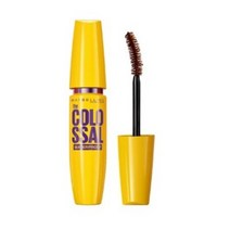 메이블린 뉴욕 콜로썰 워터프루프 마스카라 9.2ml, 리얼 브라운, 4개