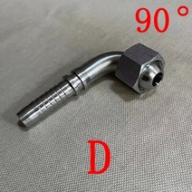 유압 피팅 메트릭 M10-M42 스레드 콘 호스 엔드 오일 파이프 커넥터 홀드 유형 튜브 고압, D bend_10MM to M22x1.5