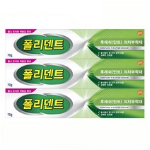 폴리덴트 의치 부착재(민트향)x3개, 3개