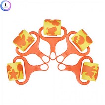KA미술재료 동물농장 EVA 롤러 물감놀이 스탬프