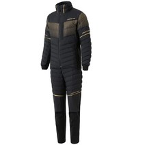 SHIMANO 시마노 리미티드 프로 테크다운 슈트 MD-110V 겨울 남성 내피 낚시복, 리미티드 블랙
