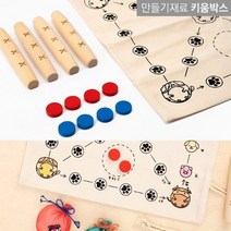 새해 설날 추석 명절 전통 민속 패브릭도안 판 윷놀이 세트, 패브릭도안 TDPFB0180, 단품