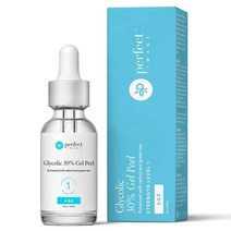 글리콜산 30% 젤 필링 - 레티놀 및 녹차 추출물로 강화됨(전문 화학 필링)- 30ml(1액상온스) Perfect Image