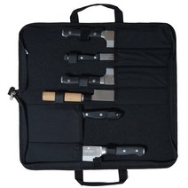 노미니 휴대용 천 칼가방, 5) 천 칼가방 6PCS 6홈 특대, 1개