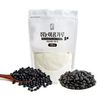 농부가 직접 농사지어 만든 100% 국내산 볶은 쥐눈이콩가루 300g (서목태분말 여두열매분말), 2개