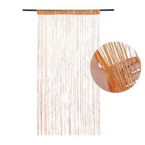 북유럽 감성 햇빛 차단 자외선 블라인드 깜깜 암흑 밤 암막 커튼 거실 bright tassel hang string door window 문자열 도어 디바이더 drape 홈