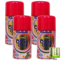 산도깨비 향기속으로 리필용 방향제 숲향, 300ml, 4개