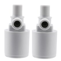 2X 태양열 워터 탱크 풀 자동 수위 컨트롤러 플라스틱 플로트 볼 밸브 스위치, 한개옵션0