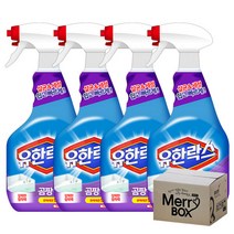 유한락스 욕실청소용 곰팡이제거용 주방청소용 (600mlx4개) {혼합구성}, 02){곰팡이}(600mlx4)