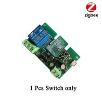 스마트스위치 누워서불끄기 자동조절 Tuya 지그비 스위치 모듈 RF433 인칭 5-32V DIY Alexa Smartthing Zigbee APP 원격 제어와 함께 작동, [01] Switch Only
