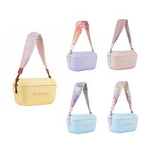 Polarbox 코튼 스트랩 폴라박스 끈 캠핑쿨러 피크닉백 보냉보온 감성, 레몬에이드플라워