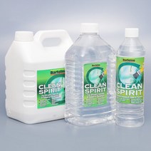 바톨라인 친환경 수성 클린스피릿 무독성 미네랄스피릿 붓세척 페인트얼룩제거 공구 작업대 자전거체인세척 찌든때 기름때 청소 세정제, 2L(19955020)