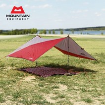 [마운틴이큅먼트] 미니 렉타 타프 2 그늘막 캠핑 낚시 야외활동 스크린 감성 햇빛차단