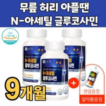 엔 N 아세틸글루코사민 뼈에 좋은 고관절 손가락 무릎 연골 관절 NAG 조인트플러스 콘드 코드 로이친 상어연골분말 생선콜라겐 할머니 할아버지 70대 영양제, 9개월