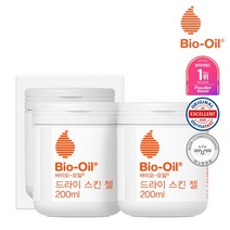 바이오오일 건성피부 보습 드라이스킨젤 200ml 2개 + 쇼핑백, 상세설명 참조, 없음