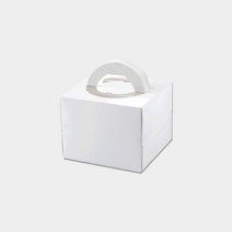 미니케익박스(화이트), 1묶음(50개) 160x160xh125