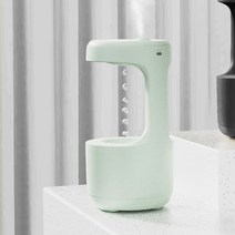고성능 800ML 안티 중력 미국B 공기 가습기 초음파 공중 부양 물방울 쿨 미스트 메이커 안개 청정기 향수 아로마 테라피, [04] Green