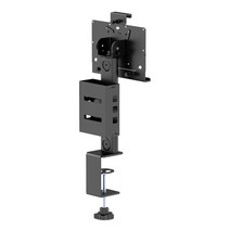 EZ ORDER-2 PLUS CLAMP + 카드결제 리더기 홀더 블랙 셀프메뉴판 키오스크 태블릿 클램프형 거치대