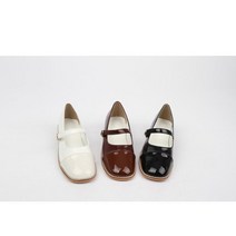 트렌드온 여성펌프스 하이힐 메리제인 플랫 3cm T84660