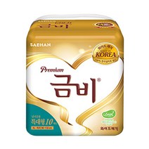 금비 프리미엄 와이드 매직 성인기저귀 특대형, 10매입, 2팩