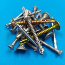 유진코 윙스크류 #10 x 55 델타 300 개 피스 나사 못 목재 바닥용, 300개