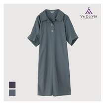 [올리비아로렌] 오픈 칼라 드레스_VVCOAYM6446