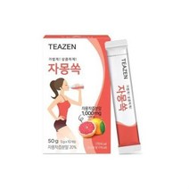 티젠 자몽쏙 분말차, 3팩, 5g, 3개