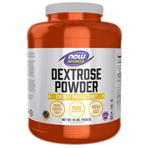 NOW Sports Nutrition 덱스트로스 파우더 (단당류) 에너지 생산* 4.5kg(10파운드)