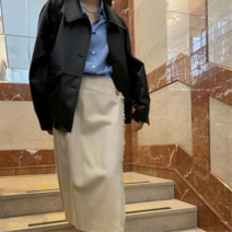 오너클랜 가죽 가죽코디 라이더 여성자켓 바이크 바이크핏 여름