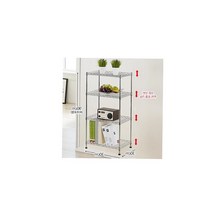 조개구이집주방 도넛가게 이동식철제앵글 정사각4단 빙수가게 앵글선반 메탈랙 아파트베란다수납장 벽선반, 정사각 4단 상턱