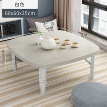 레트로밥상 5인용 제삿상 향로 정사각 좌상 원목 교자, 흰색 사각 60x60x35cm